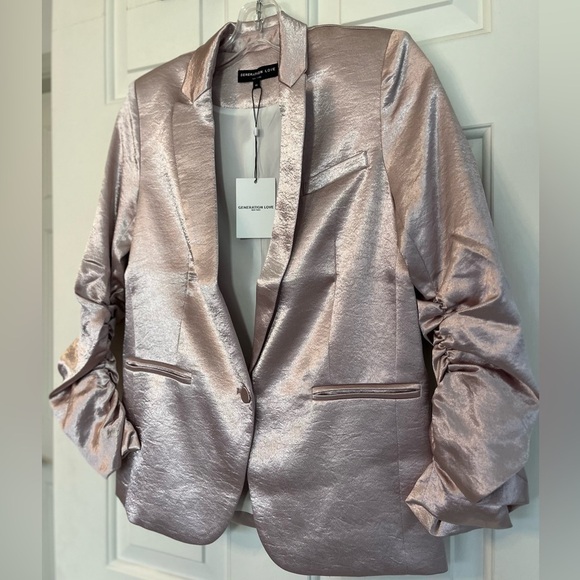 NWT Generation Love Fabien Blazer Mauve XS - Picture 6 of 16